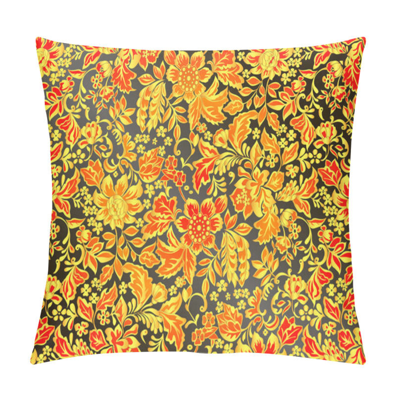 Personality  Floral Ornament With Foliage Pillow Covers