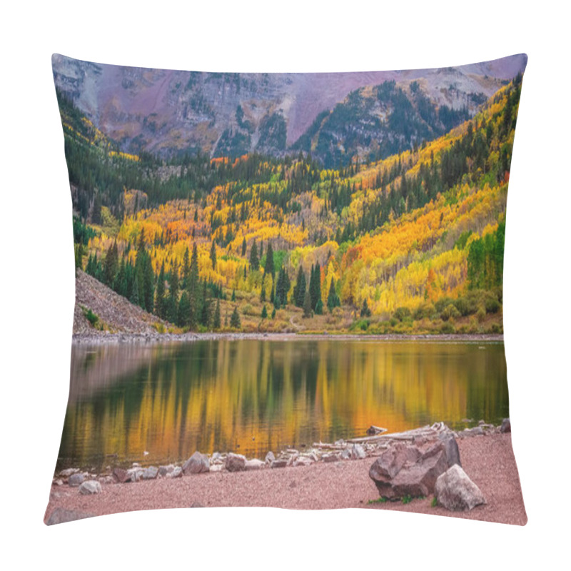 Personality  Maroon Bells Snowmass Wilderness USA Pillow Covers