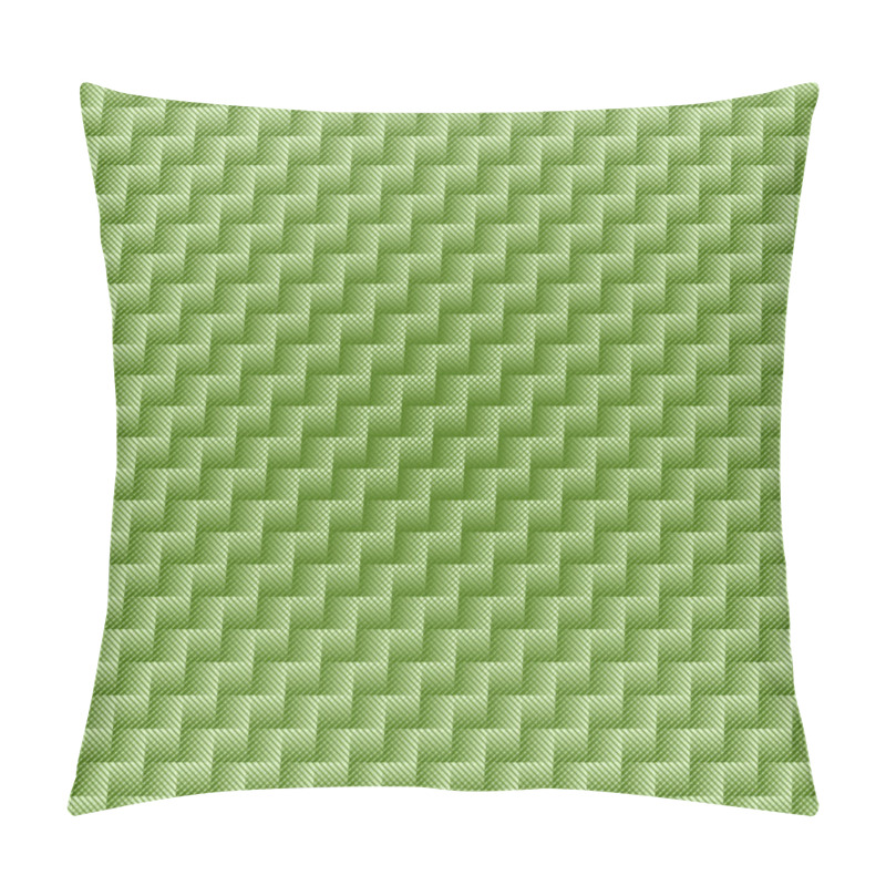 Personality  Green Seamless Checkered Pattern Pillow Covers