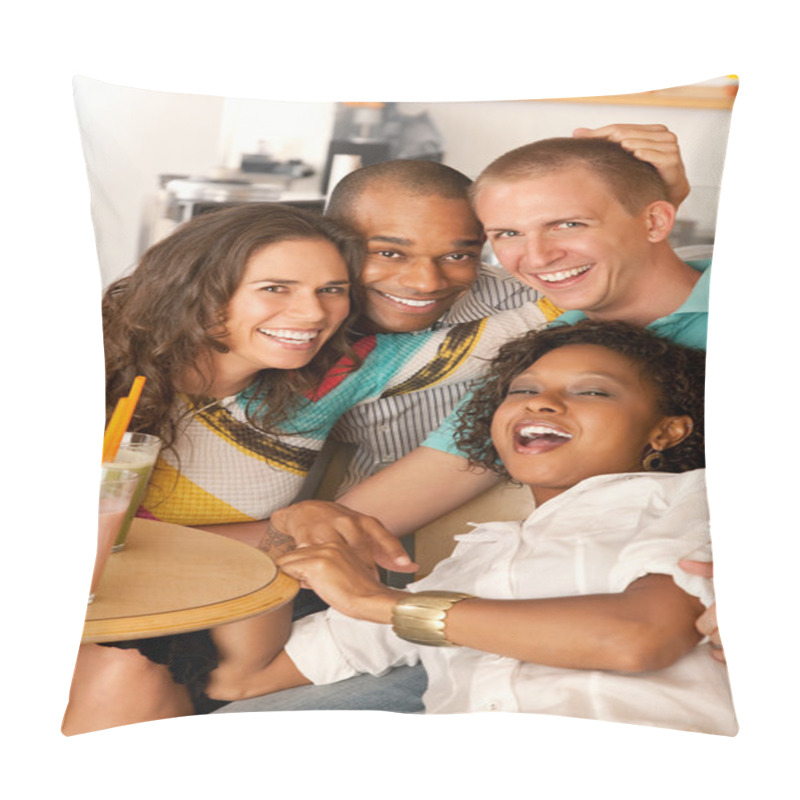 Personality  Friends Are Laughing Together Pillow Covers