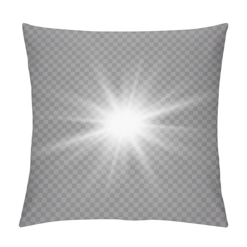 Personality  Star Explosion Vector Illustration Pillow Covers