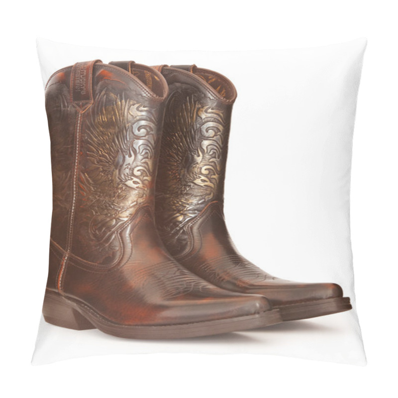 Personality  Cowboy Boots Pillow Covers