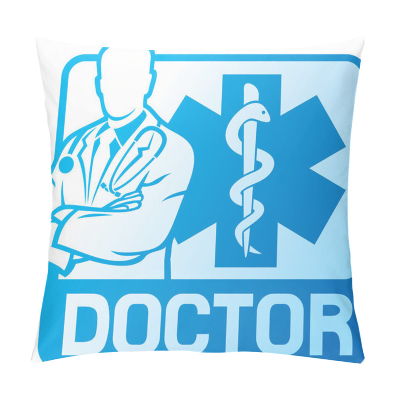 Personality  Medical Doctor Symbol Pillow Covers