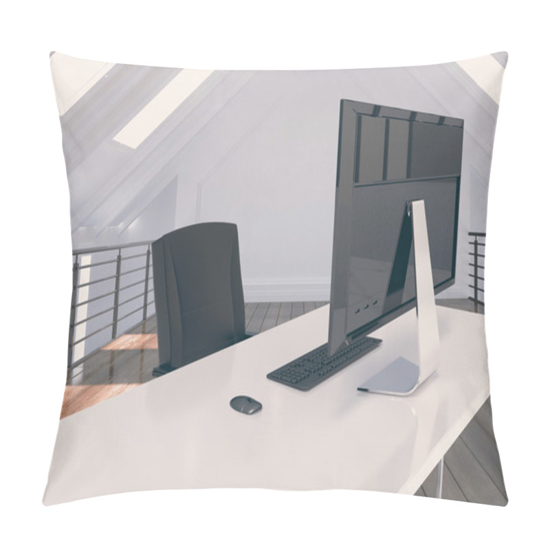 Personality  Office Furniture In Attic  Pillow Covers