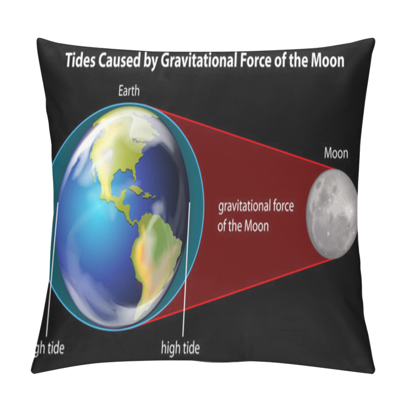 Personality  Causes Of Tides Pillow Covers