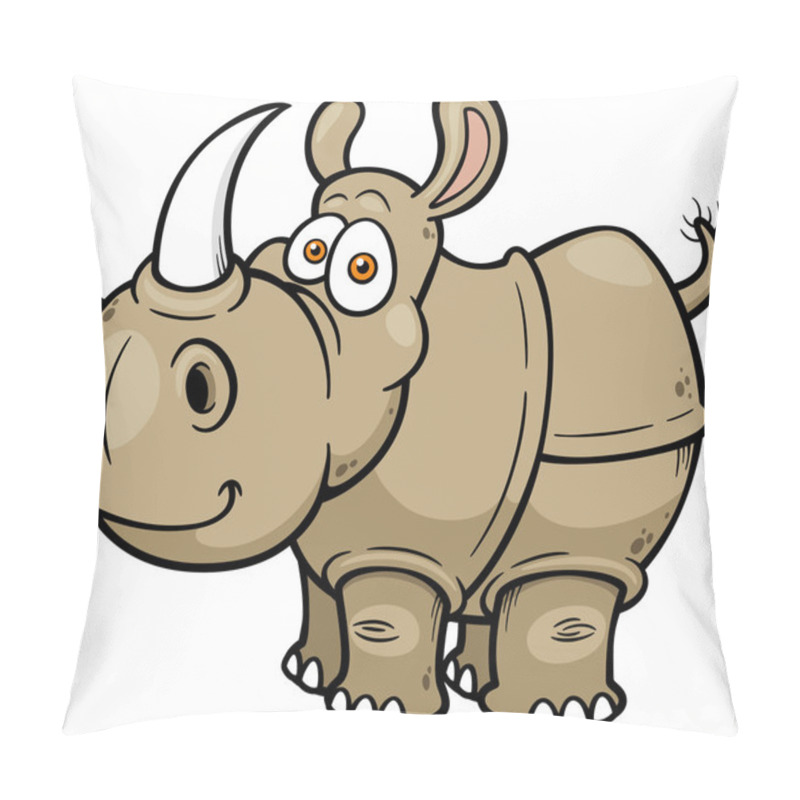 Personality  Rhino Pillow Covers