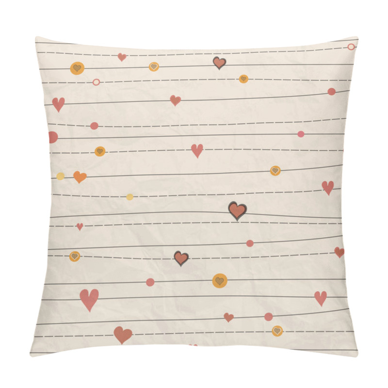 Personality  Sweet Background Pillow Covers