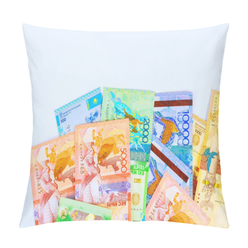 Personality  Tenge Is National Currency Of Kazakhstan Is Available In Various Denominations Pillow Covers