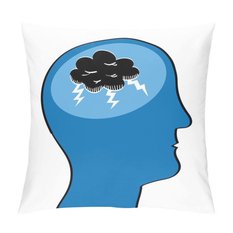 Personality  Mental Health Or Emotions Concept Pillow Covers