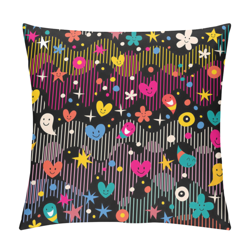 Personality  Happy Party Pattern Pillow Covers