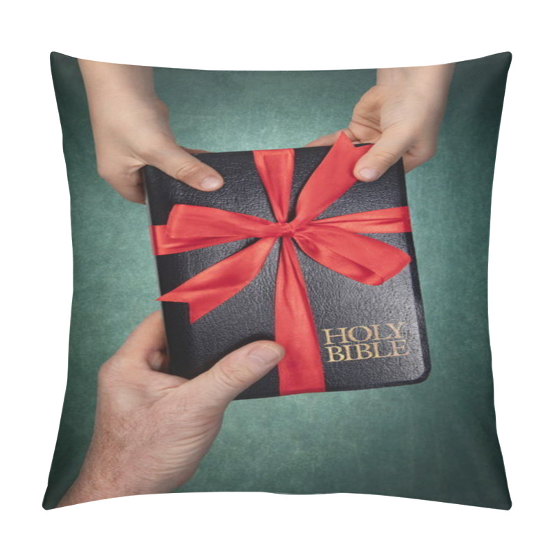 Personality  Passing The Holy Bible To The Next Generation Pillow Covers