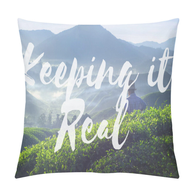 Personality  Keeping It Real Concept Pillow Covers