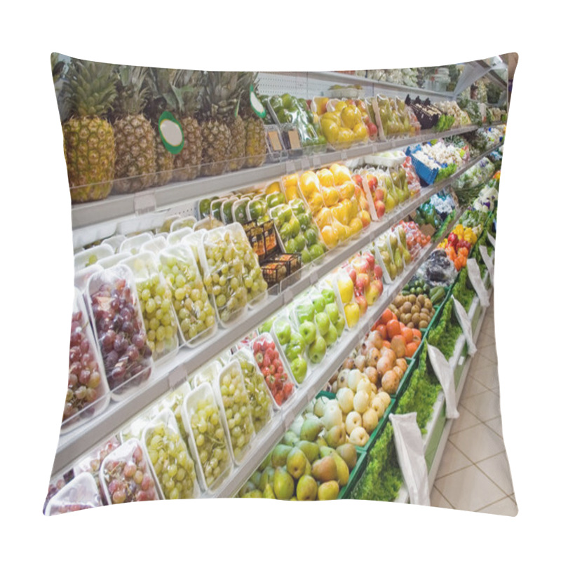 Personality  Fruits In Shop Pillow Covers