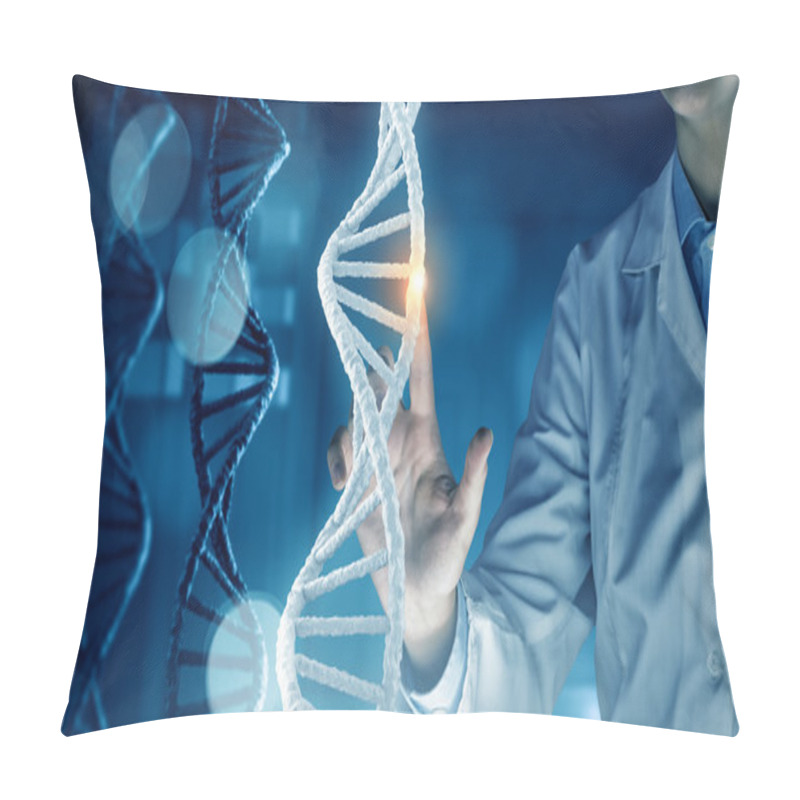 Personality  DNA Molecule Research Pillow Covers