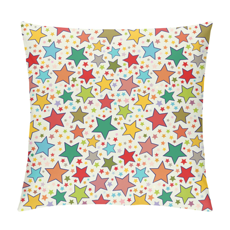 Personality  Stars Seamless Pattern Pillow Covers