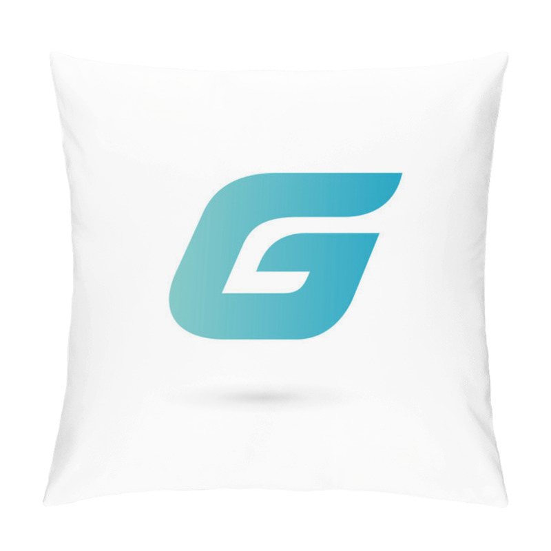 Personality  Letter G Number 6 Logo Icon Design Template Elements Pillow Covers