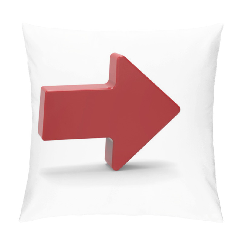 Personality  Red Arrow Pillow Covers