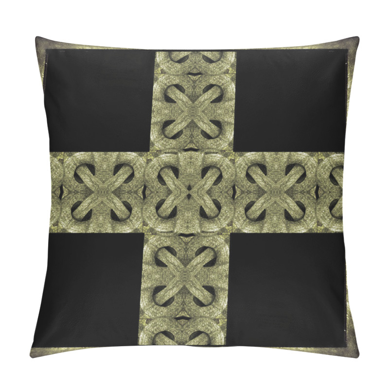 Personality  Ancient Mystic Symbol Cross Pillow Covers