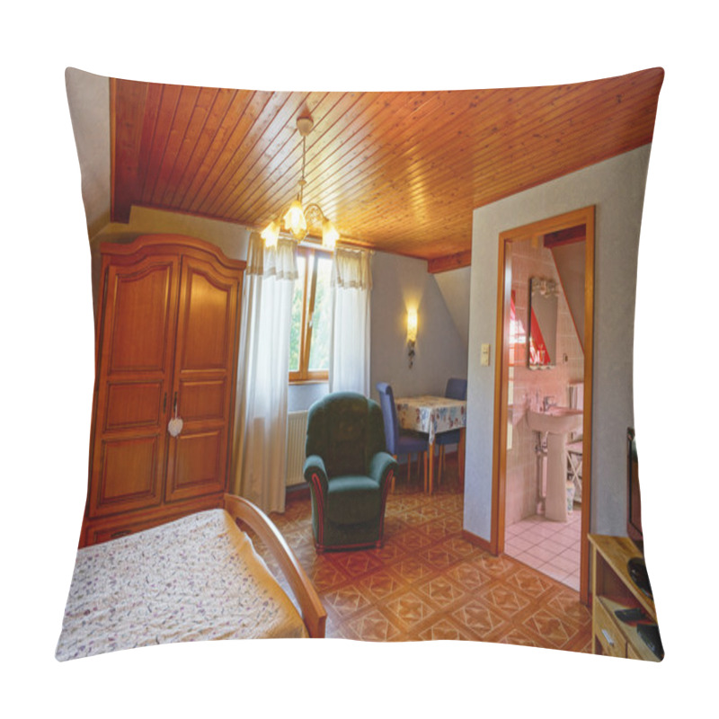 Personality  Countryside House Comfortable Interior In Alsacien Style Pillow Covers