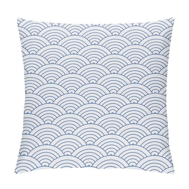 Personality  Seamless Pattern Japanese Inspired Pillow Covers