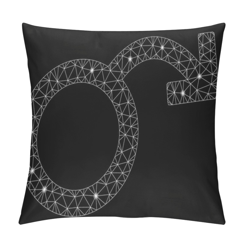 Personality  Flare Mesh 2D Sexual Impotence With Flare Spots Pillow Covers