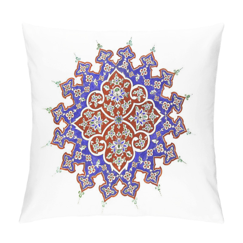 Personality  Old Persian Illustration On The Ceiling Pillow Covers