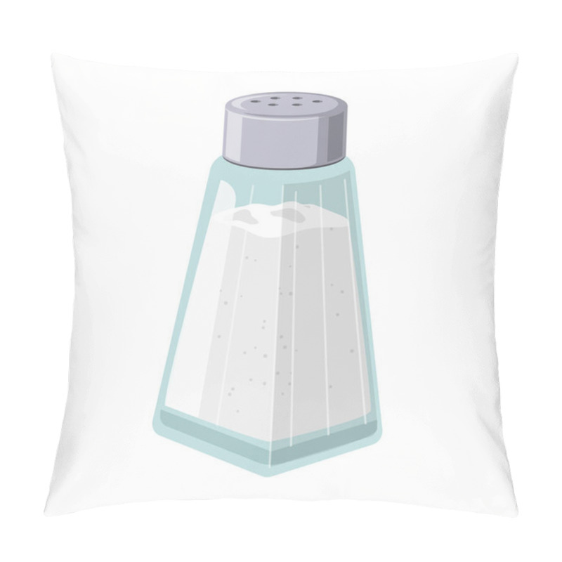 Personality  Isolated Object Of Salt And Shaker Icon. Web Element Of Salt And Bottle Stock Symbol For Web. Pillow Covers