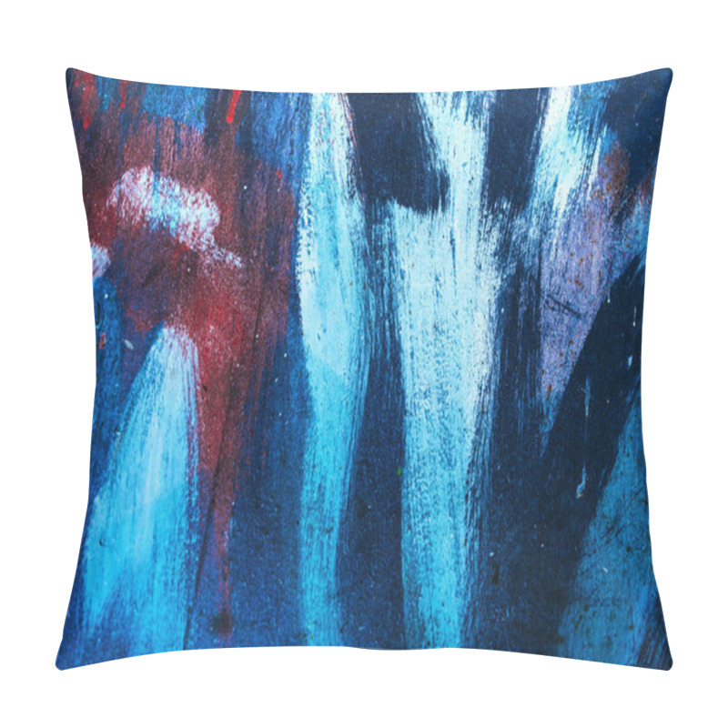 Personality  Abstract Paintbrush Strokes Pillow Covers