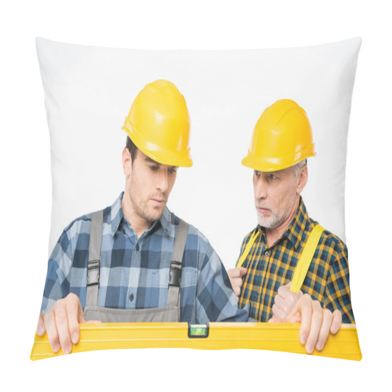 Personality  Workmen With Level Tool Pillow Covers