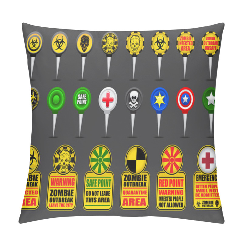 Personality  Zombie Apocalypse Pillow Covers