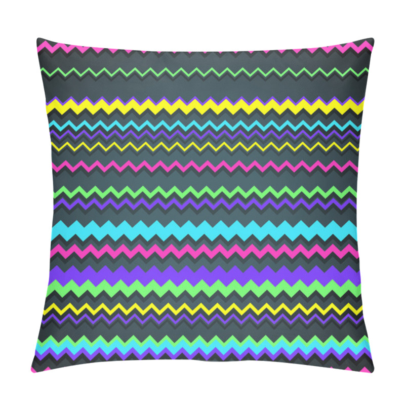 Personality  Zigzag Background Pillow Covers