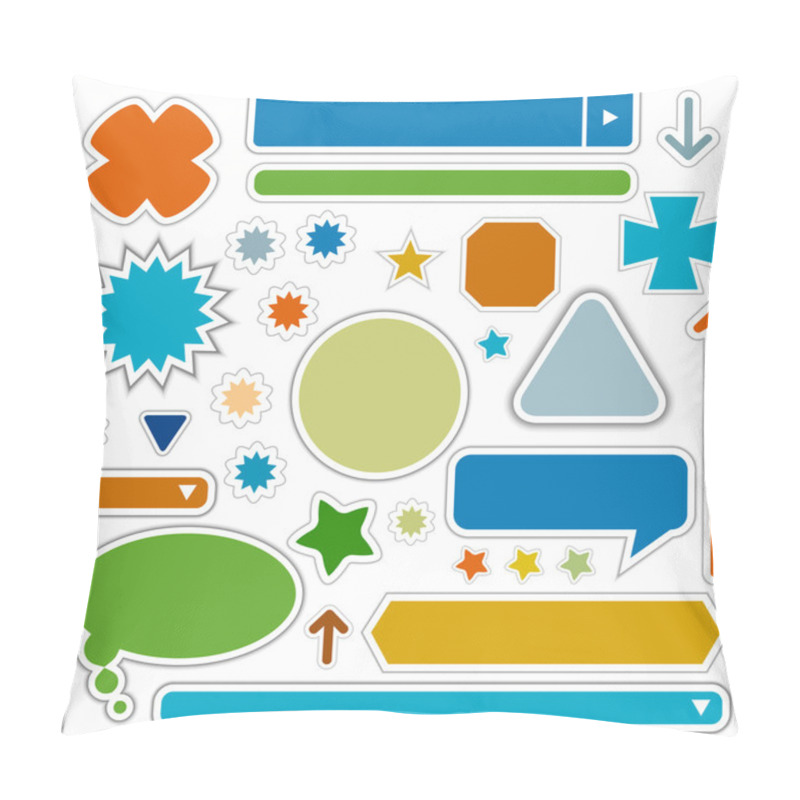 Personality  Label Set Pillow Covers