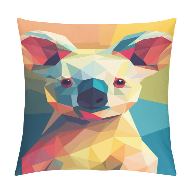 Personality  Abstract Polygonal Geometric Shapes With Geometric Shapes  Pillow Covers