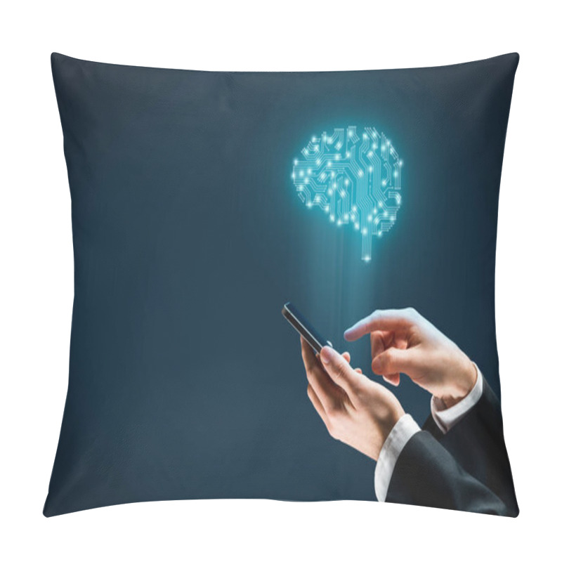 Personality  Artificial Intelligence Concept Pillow Covers