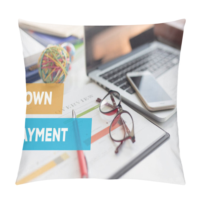 Personality  DOWN PAYMENT CONCEPT Pillow Covers