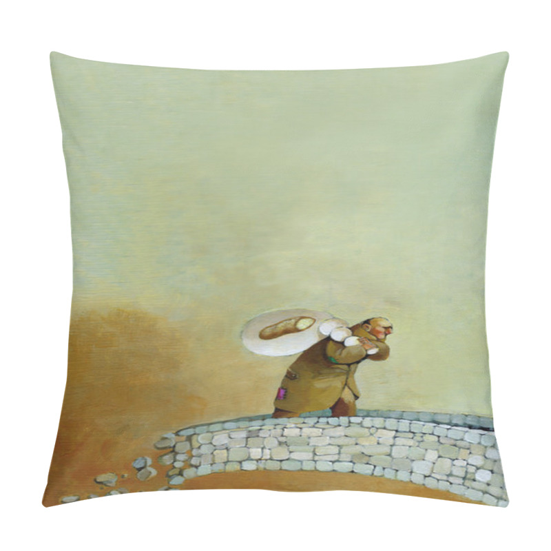 Personality  Dream About The Bread And Migrate Pillow Covers