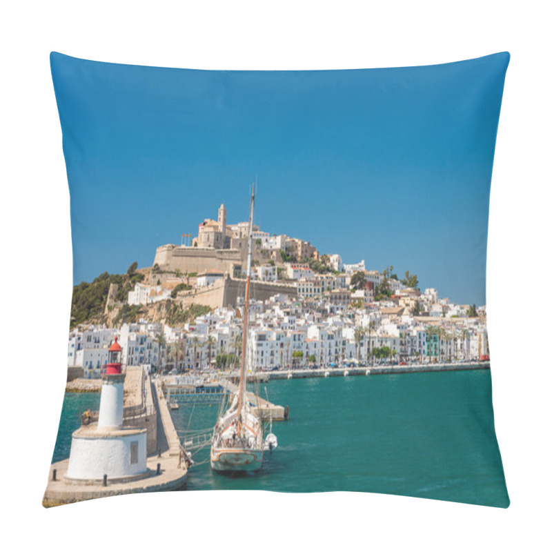 Personality  Sunset Over Ibiza Port, Spain Pillow Covers