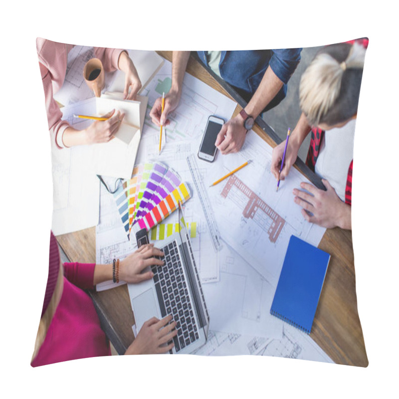 Personality  Designers Working At Project Pillow Covers