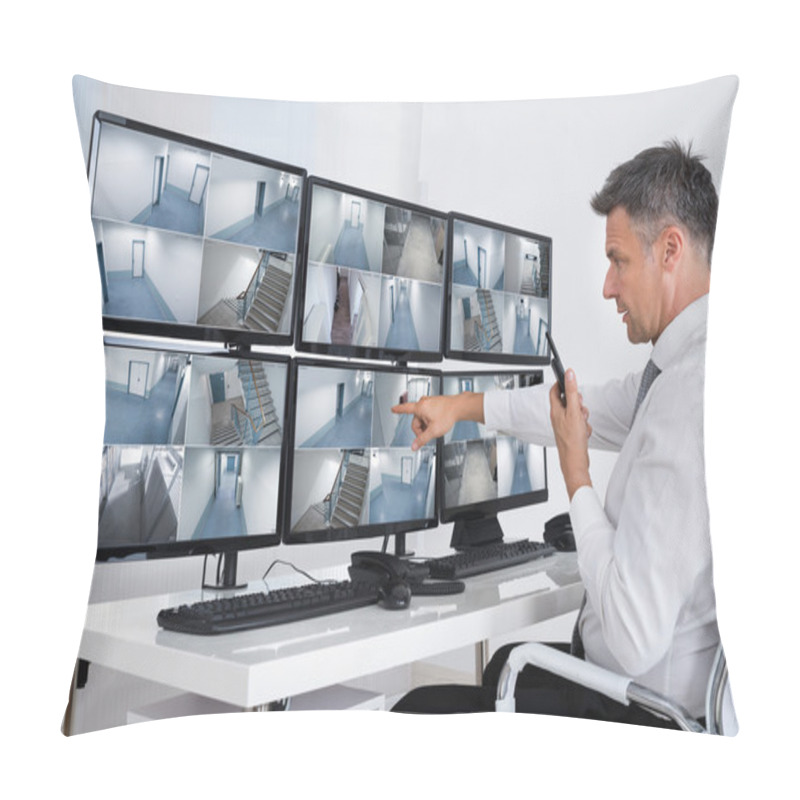 Personality  Security System Operator Pillow Covers