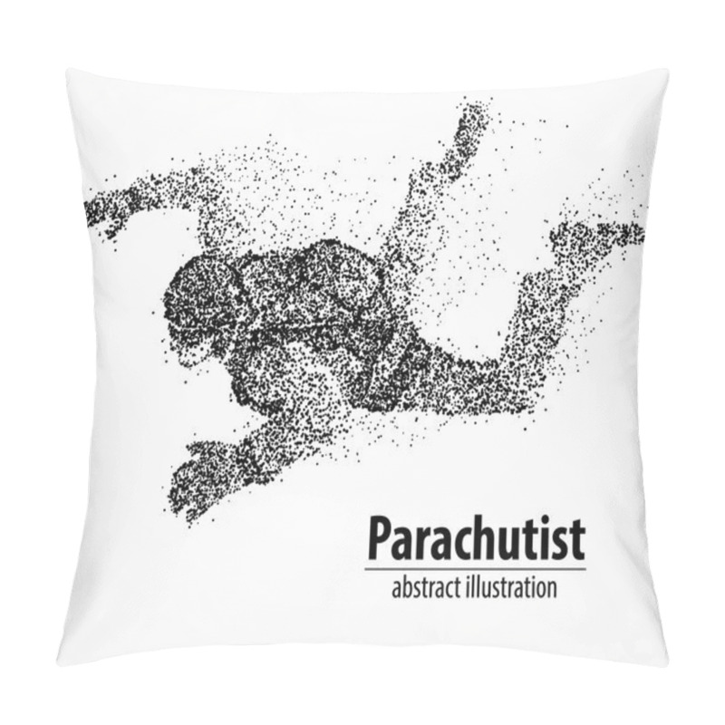 Personality  Abstraction, Parachutist, Fly Pillow Covers