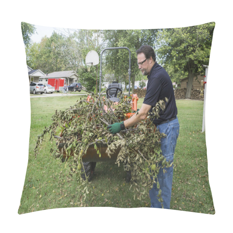 Personality  Tree Trimmer Loading Limbs Pillow Covers