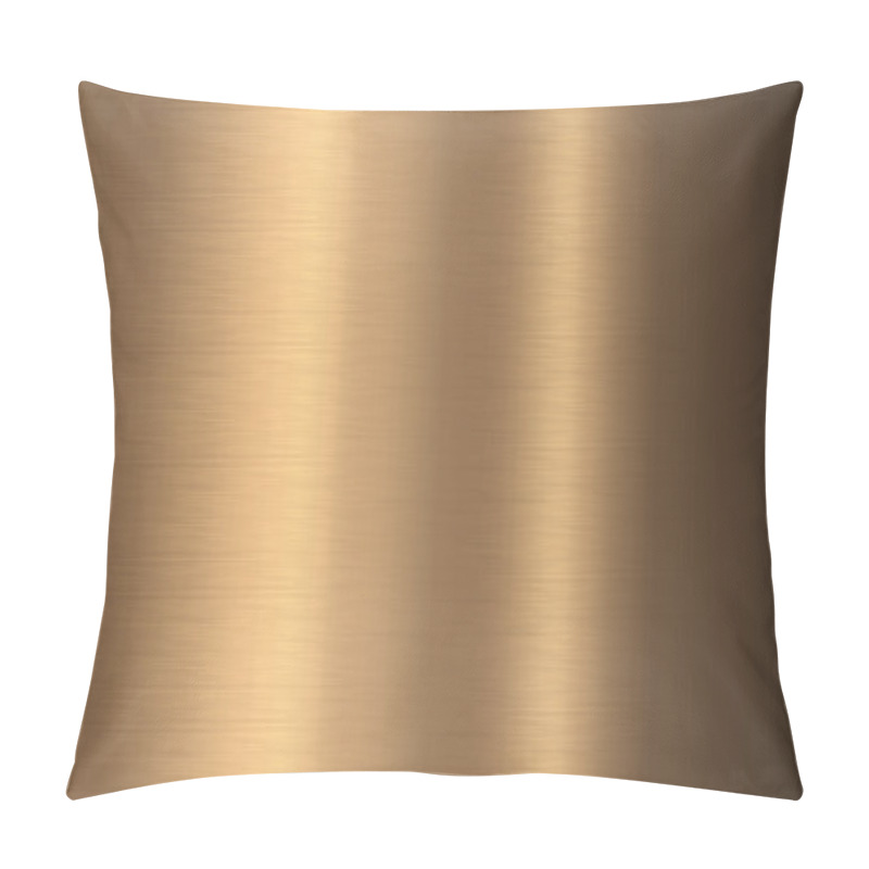 Personality  Metal Background.Bronze. Pillow Covers