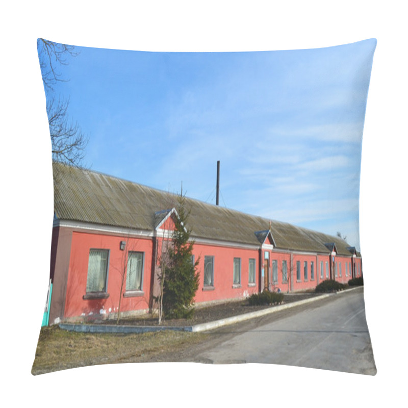 Personality  View Of Old Rural House Pillow Covers