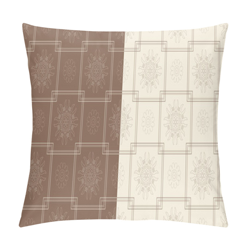 Personality  Ornamental Seamless Pattern With Traditional Arabic Ornaments.  Pillow Covers