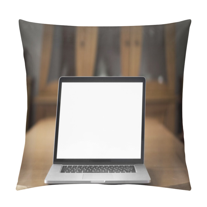 Personality  Laptop On The Desk Pillow Covers