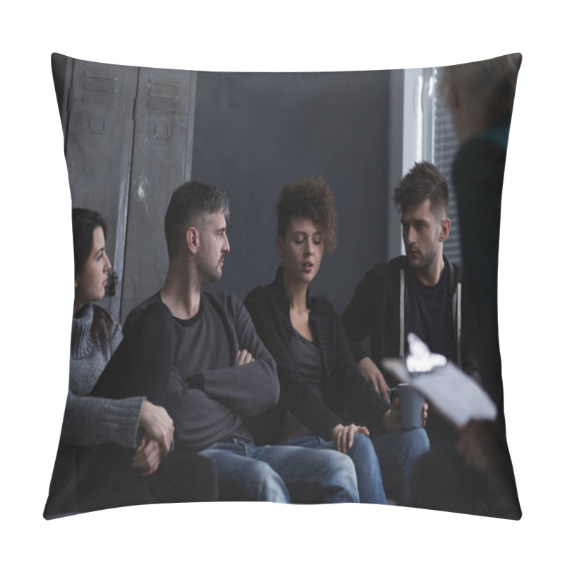 Personality  Therapy For Addiction Treatment Pillow Covers