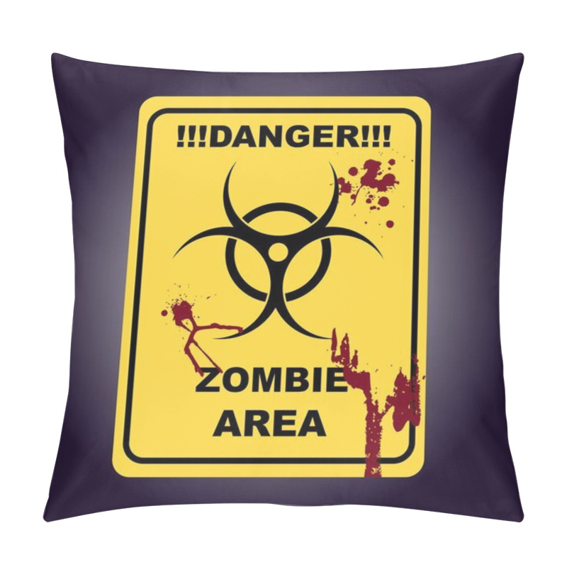 Personality  Sign Of Infected Area Pillow Covers