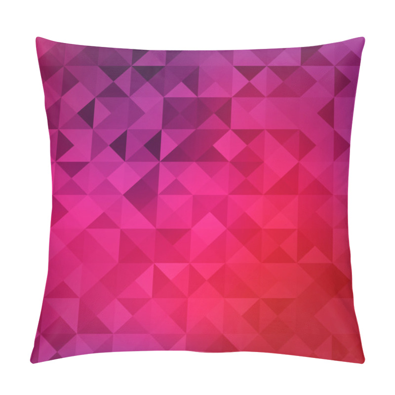 Personality  Retro Triangle Background Pillow Covers