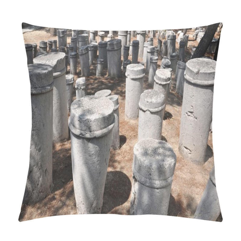 Personality  Kerameikos - Athens Greece - Ancient Cemetery Pillow Covers