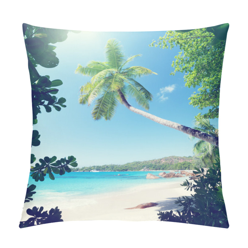 Personality  Anse Lazio Beach On Praslin Island In Seychelles  Pillow Covers